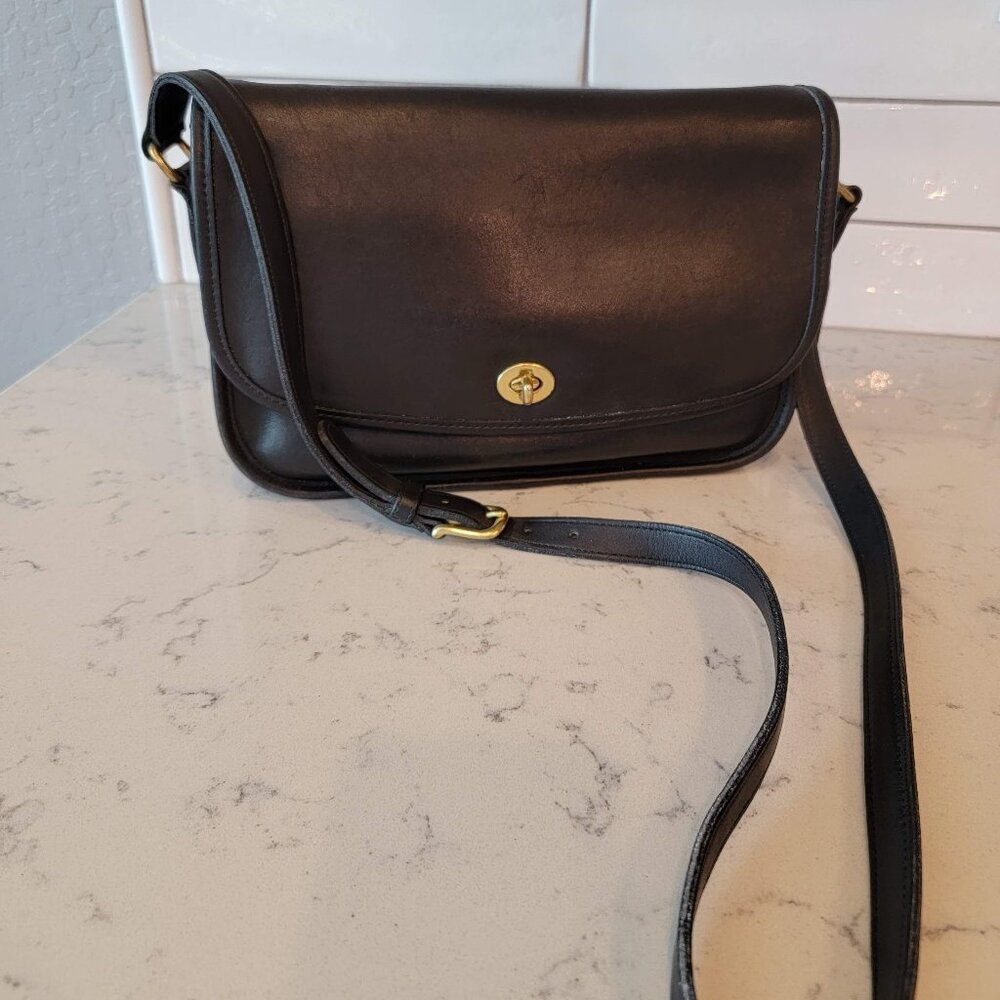 Coach City Bag (Black) - Original Vintage Bag